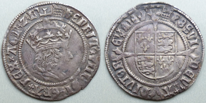 Henry VIII first coinage groat Henry VIII first coinage groat